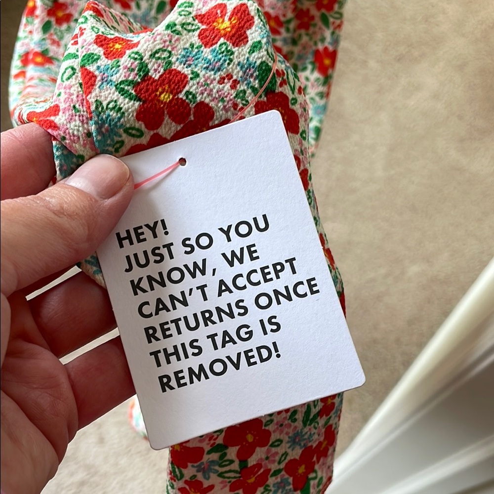 NWT ASOS Red Floral Maxi Dress